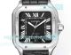 THB Factory Swiss Copy Santos De Cartier 39.8mm Black Dial Leather Strap Watch (3)_th.jpg